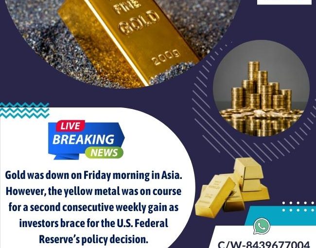 TODAY’S LATEST GOLD NEWS UPDATE BY HECTOR COMMODITY. [C/W:-8439677004]