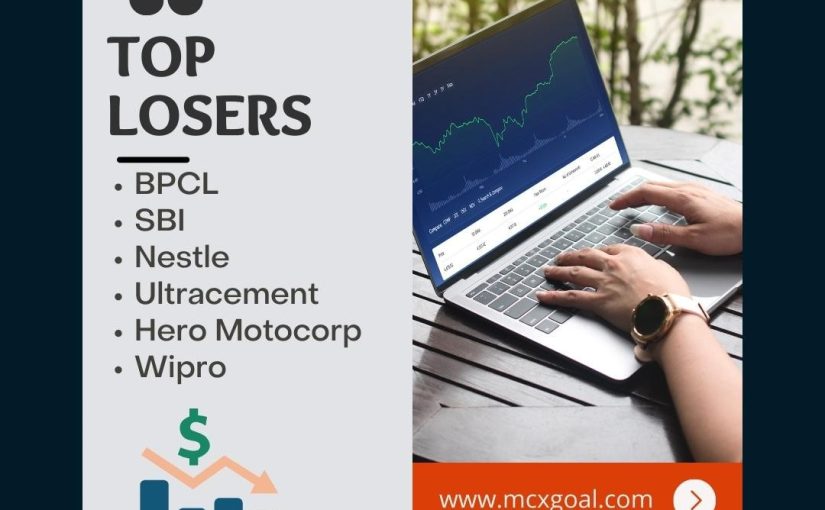 TOP LOSERS|GET MORE INFO WITH US|JOIN US AND EARN MORE PROFIT|www.mcxgoal.com|9557016700|