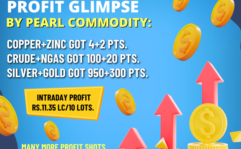 Wednesday Profit Glimps By Pearlcommodity For Today’s Profitable Tips Visit www.pearlcommodity.com