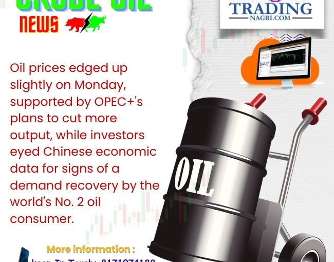 17/04/2023 Crude Oil News By Trading Nagri Get Sure Crude Oil Tips Book Now www.tradingnagri.com