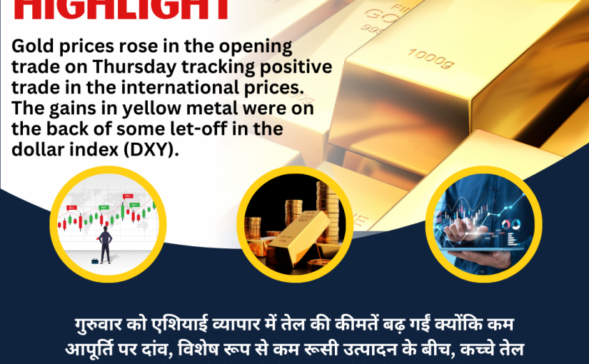 28/03/2024 Gold News Highlight, By Accurate Commodity, Get 100% Sure-Shot Gold Calls, Visit Us www.accuratecommodity.in