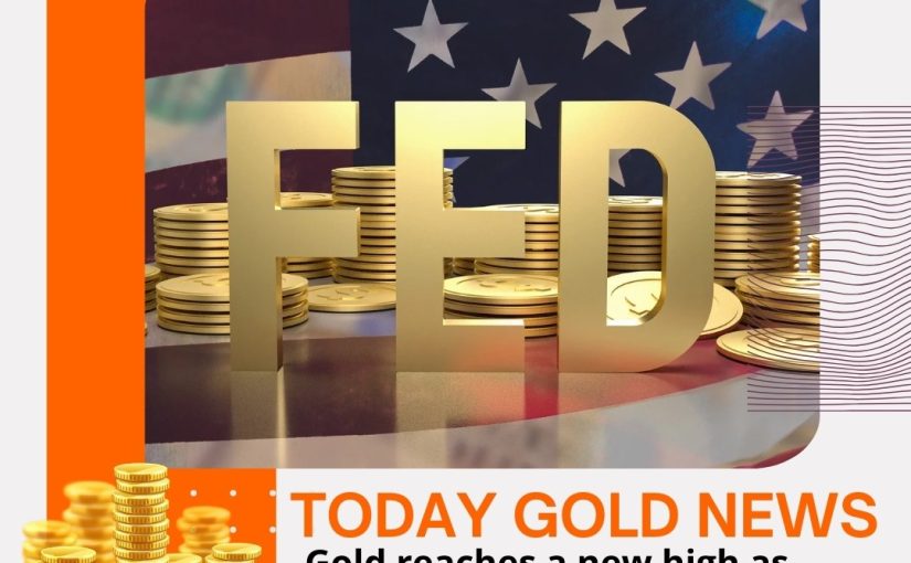 TODAY’S GOLD REACHES A NEW HIGH AS EXPECTATIONS FOR A JUNE NEWS UPDATE BY www.trademaharaja.in