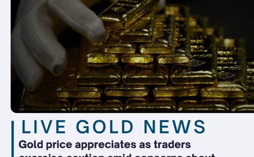 TODAY’S GOLD PRICE APPRECIATES AS TRADERAS EXERCISE NEWS UPDATE BY www.navyacommodity.com