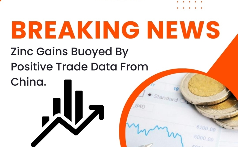 BREAKING NEWS FOR ZINC GAINS BUOYED BY POSITIVE TRADE UPDATE BY www.shreeprofit.in
